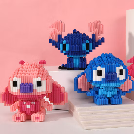 ホットセール DIY ミニ漫画のキャラクターキッズギフトビルディングブロックセット