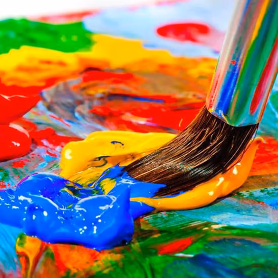 水彩画用のアクリル・油性ブラシセット