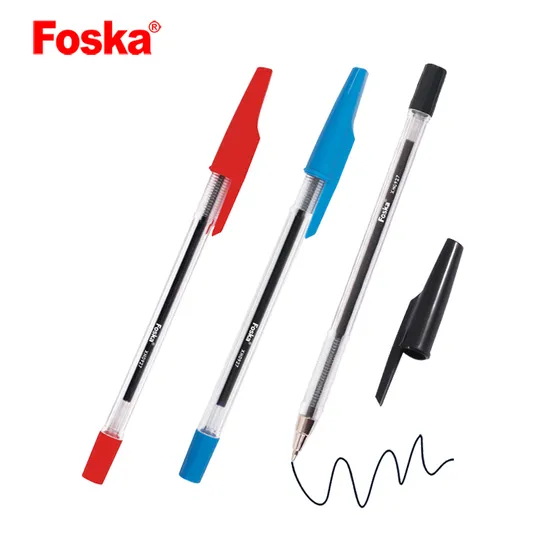 青、黒、赤のプラスチック ボールペン/プロモーション ボールペン 0.7 mm