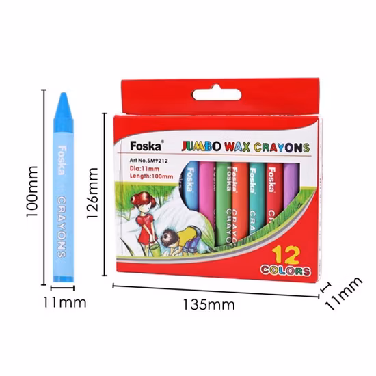 洗えるジャンボクレヨン7本パック