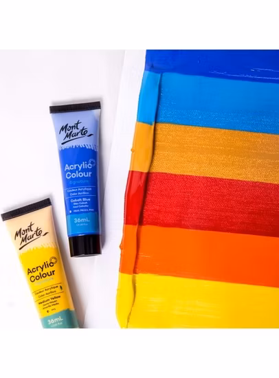 モンマルトル アクリル絵の具セット 36ml×36本