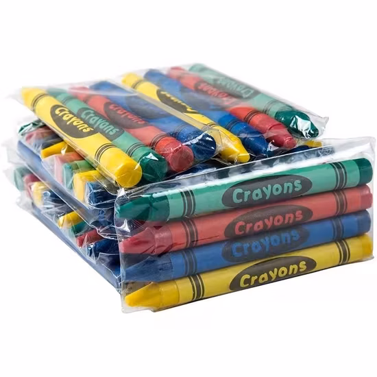 ギフトボックス パーソナライズされたロゴ入りミニマルチカラークレヨン